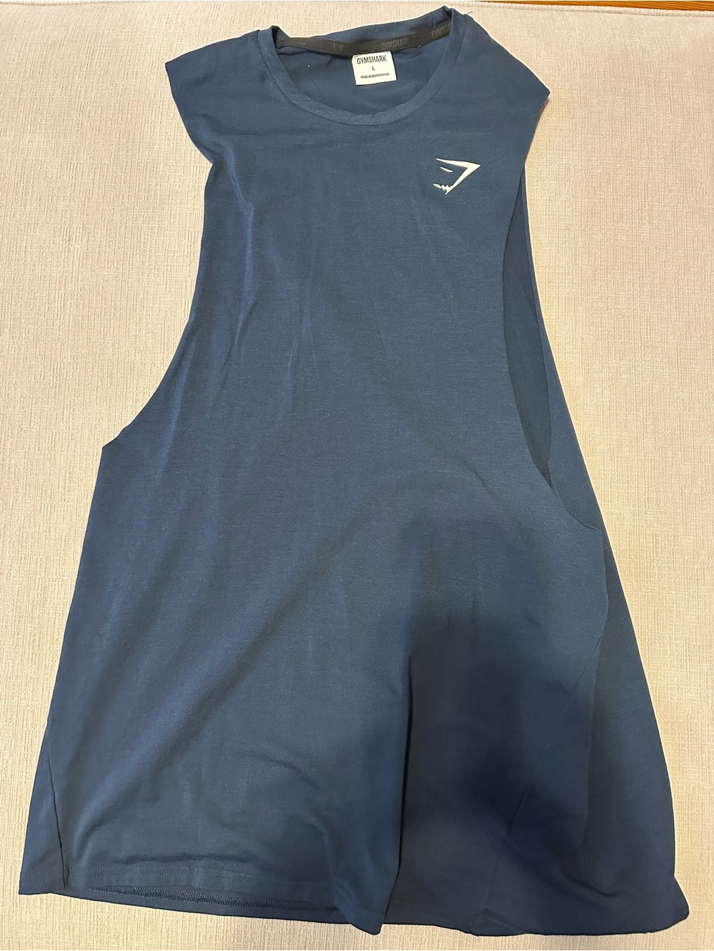Gymshark Men’s Set - Four Sleeveless Tank Tops and Two Shorts
